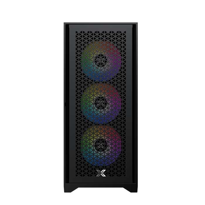 Vỏ Case Xigmatek LUX S 3FX  (Mid Tower/Màu Đen) - Hàng chính hãng