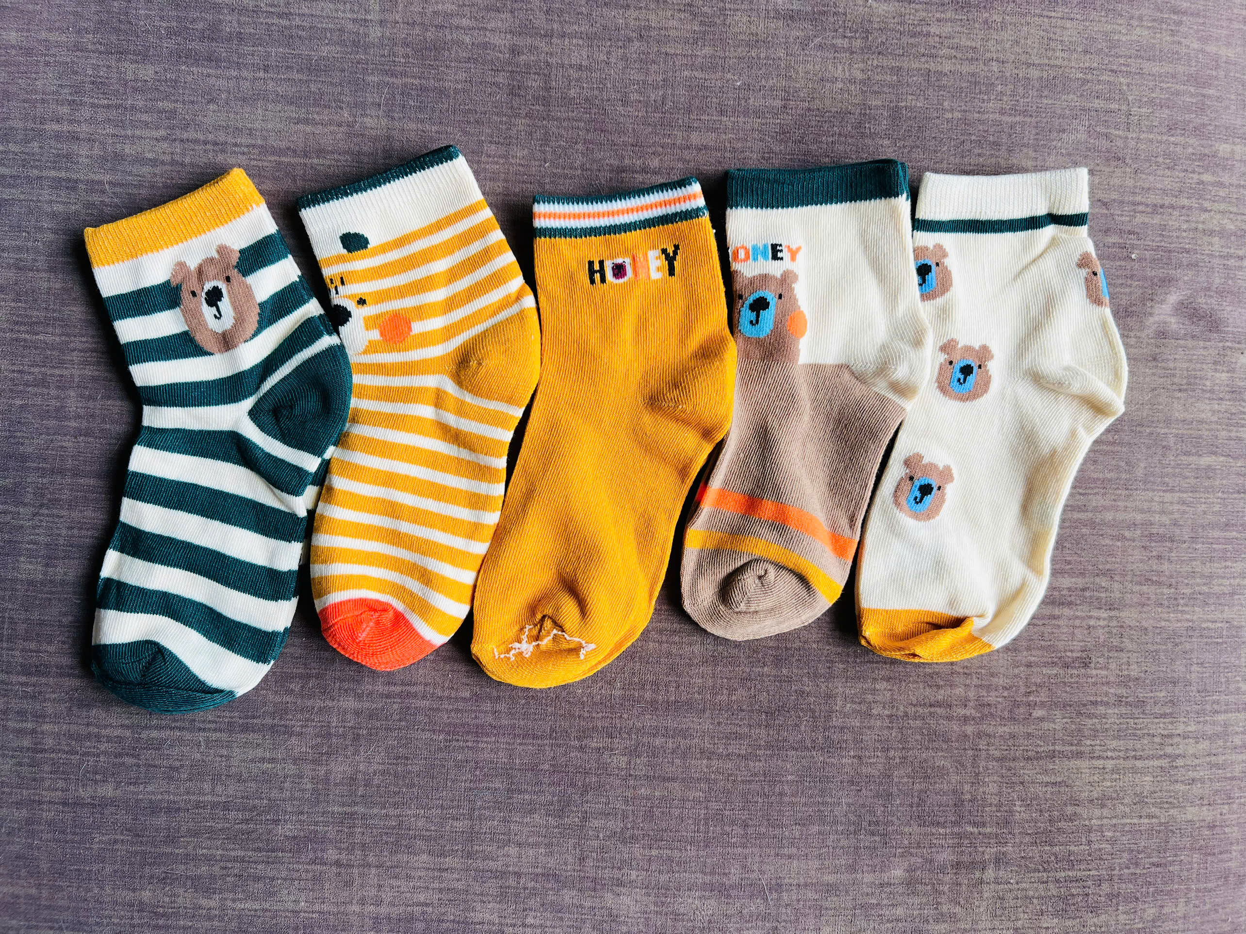 SET 5 ĐÔI TẤT VỚ XANH 02 DỄ THƯƠNG TỪ 1-12 TUỔI DÀNH CHO BÉ TRAI BÉ GÁI