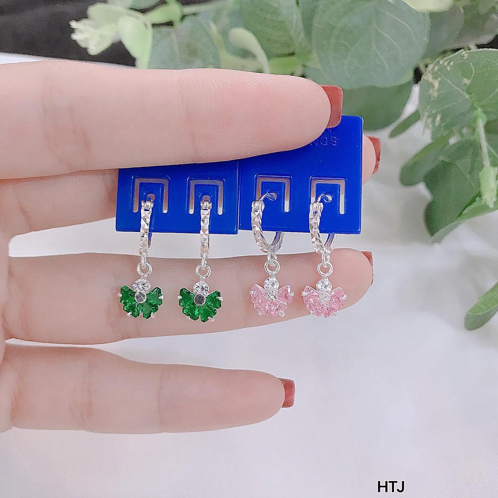 Bông tai trẻ em thời trang chất liệu bằng bạc MS65