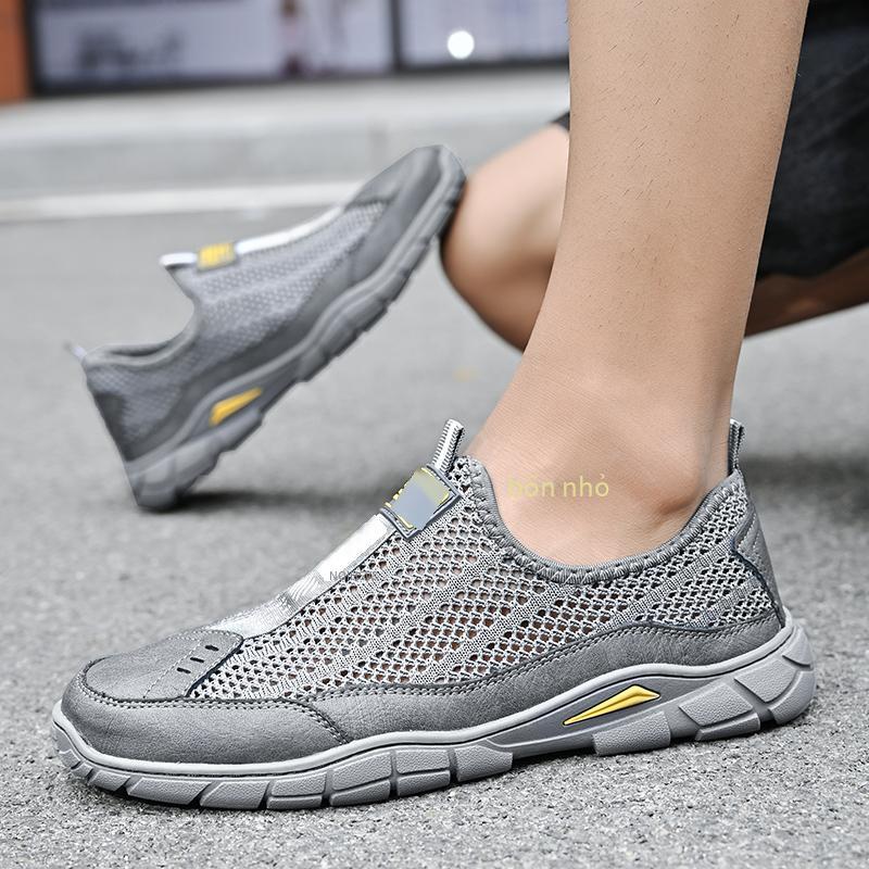 Phong Cách Mới Nhất Giày Nam Chống Trơn Trượt Giày Công Sở Giày Thể Thao Size Lớn Ưu Đãi Đặc Biệt