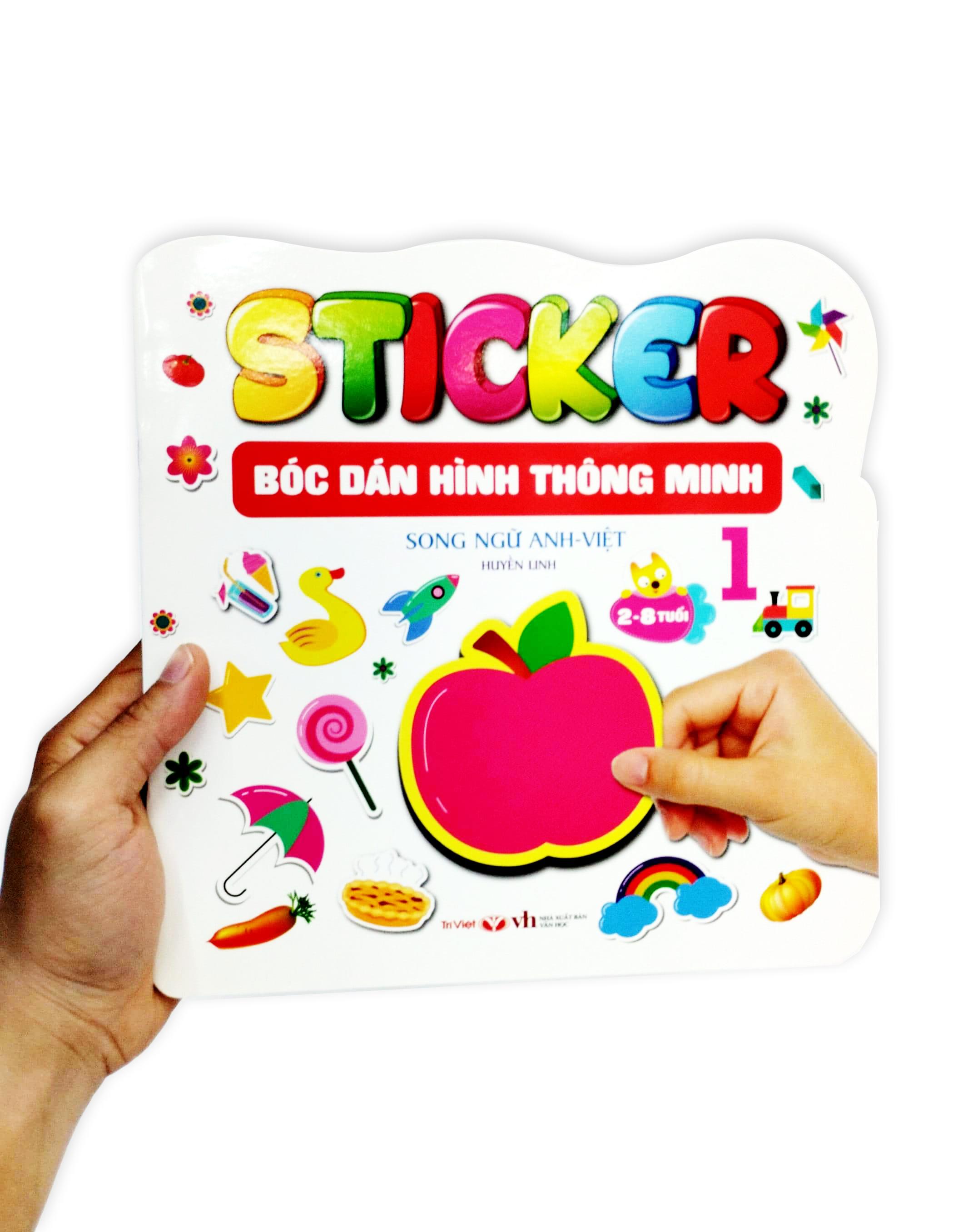 Sticker - Bóc Dán Hình Thông Minh - Song Ngữ Anh-Việt - Tập 1
