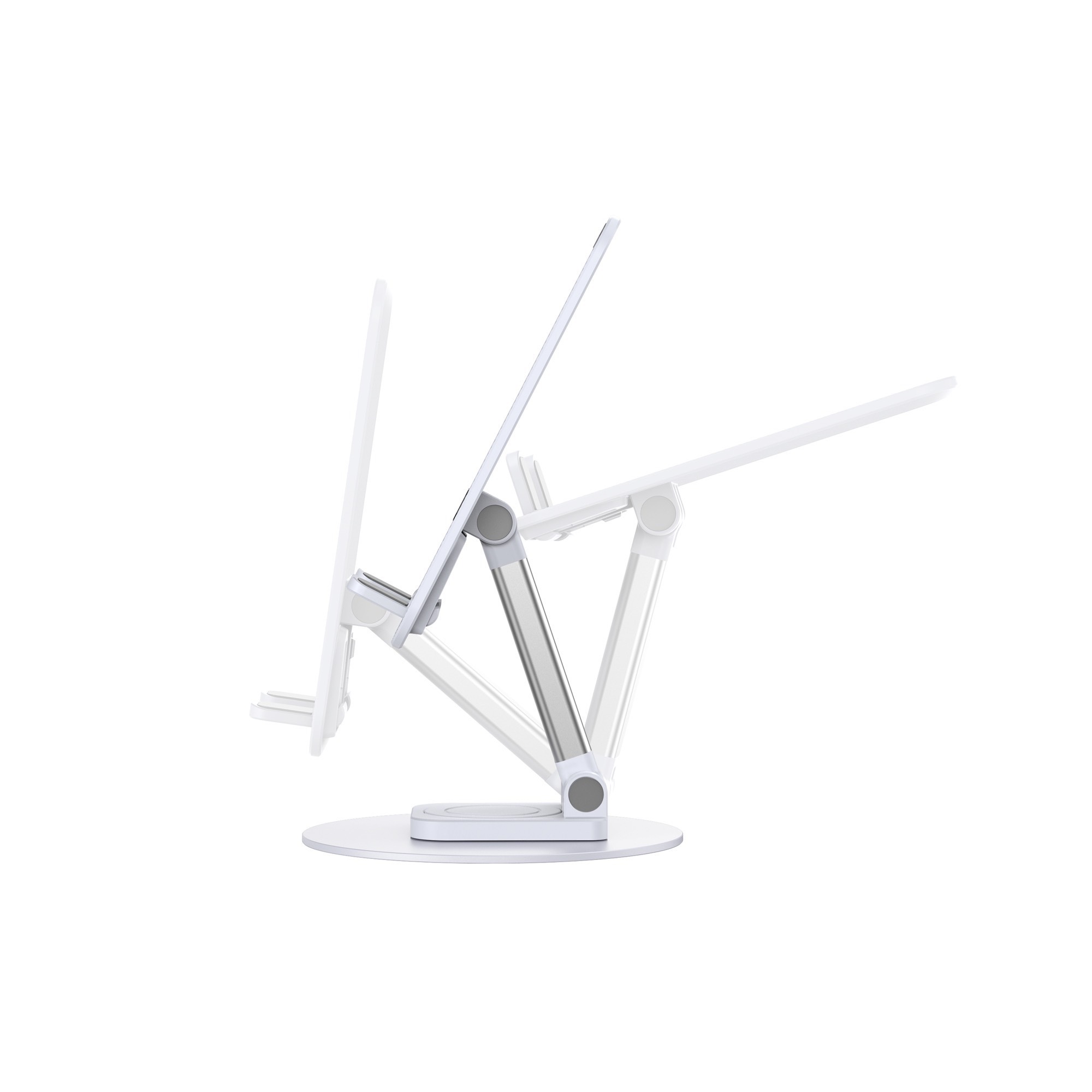 Giá đỡ Wiwu Desktop Rotation Stand ZM109 cho điện thoại có thể gấp gọn, điều chỉnh độ cao tùy ý, xoay 360 độ - Hàng chính hãng