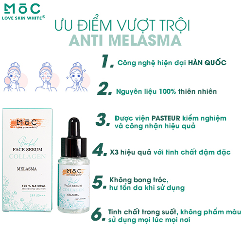 SERUM NGỪA NÁM - TÀN NHANG 25ML - MOC