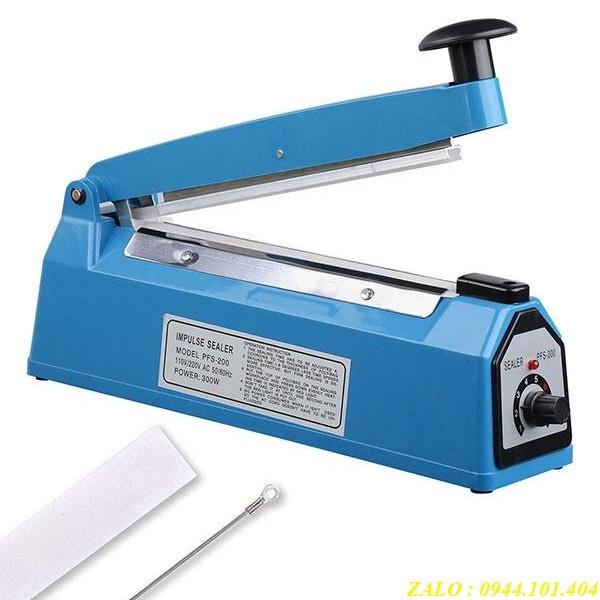 Máy ép nhiệt miệng túi nilon, hàn miệng túi vỏ sắt