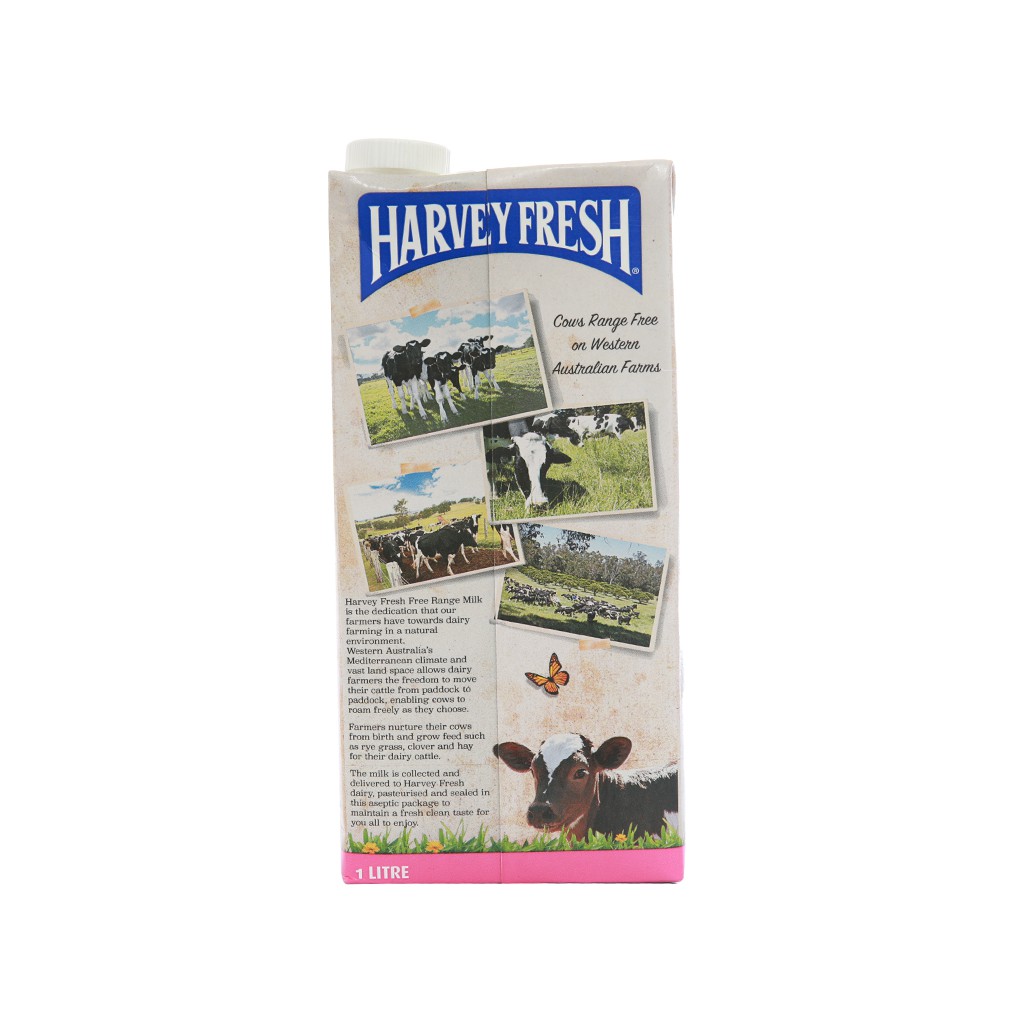 COMBO 12 Hộp Sữa Tiệt Trùng Tách Béo Harvey Fresh 1L | Harvey Fresh UHT Skim Milk 1L - Date 08/12/2025