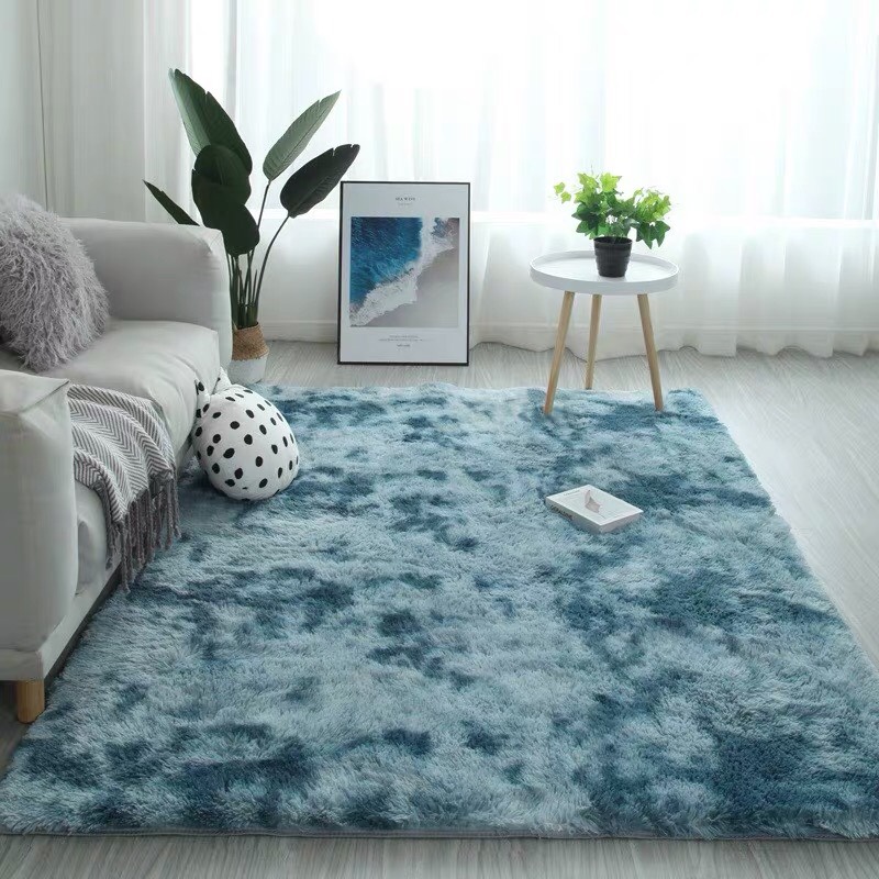 Thảm Trang Trí Lông Xù Loang Trải Sàn Cao Cấp HL-21