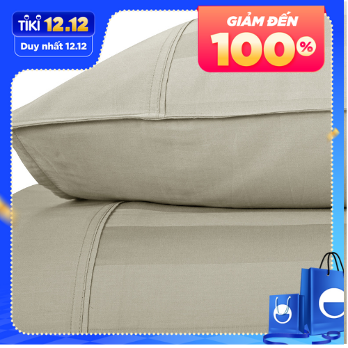 Bộ ga trải giường áo gối Jean Perry Rylan Cotton 1M6x2M 1M8x2M