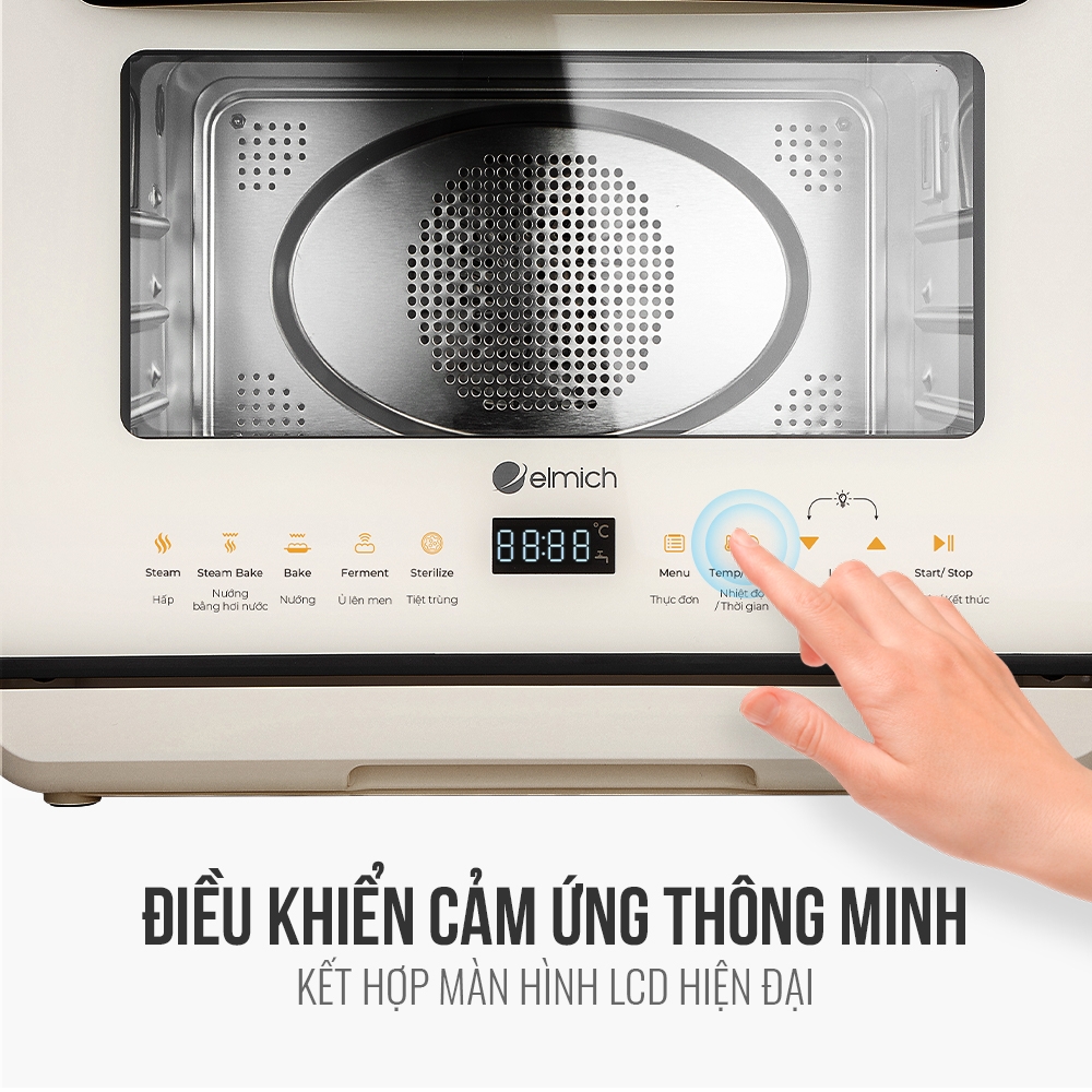 Lò Chiên Hơi Nước Elmich AFE-3944 - Hàng Chính Hãng
