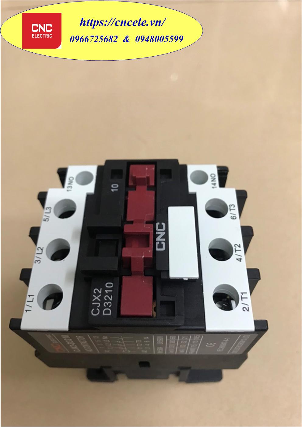 Khởi Động Từ CNC 3 Pha - 32A, CONTACTOR CNC 3P - 32A, Mã CJX2D-3210