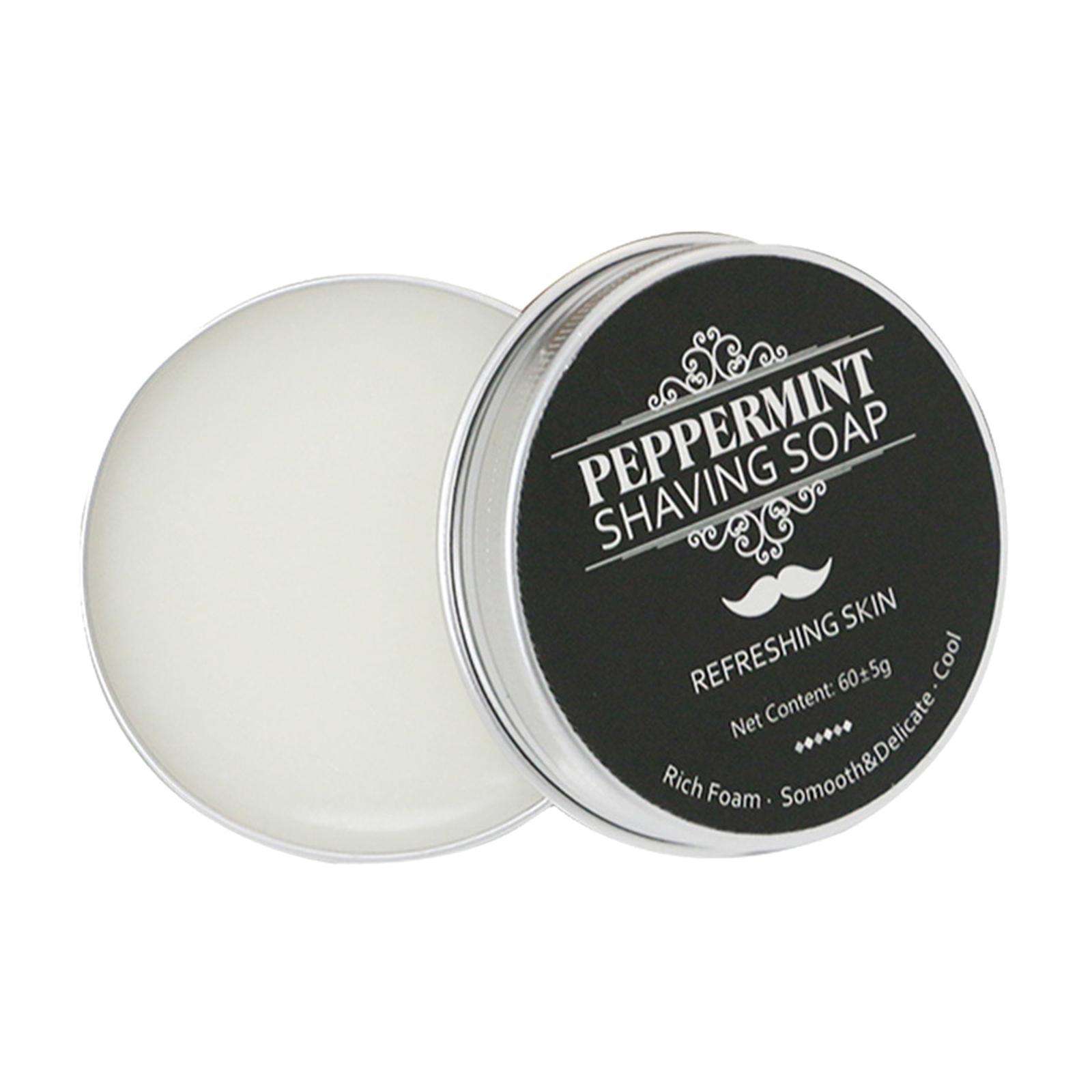 2X Men's Shaving Soap Cream Gentle in Aluminum Boxed Provides Smooth Shave