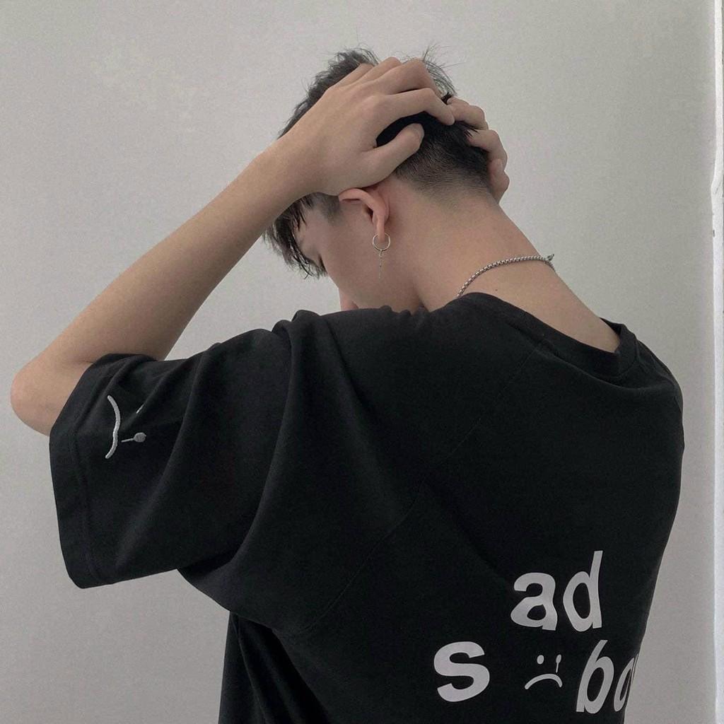 Áo Thun Local Brand SadBoiz Nam Nữ Tay Lỡ Oversize Unisex Full Mạc