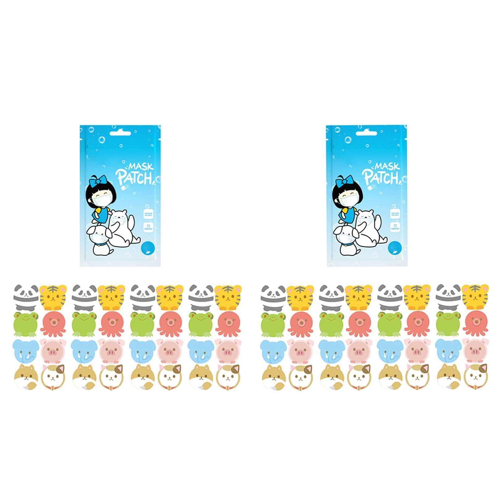 64 Pieces Cute  Stickers Scented Decor Easy to Use Removal