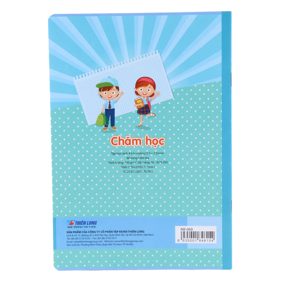 Vở Thiên Long Điểm 10 NB-076 (80 Trang)