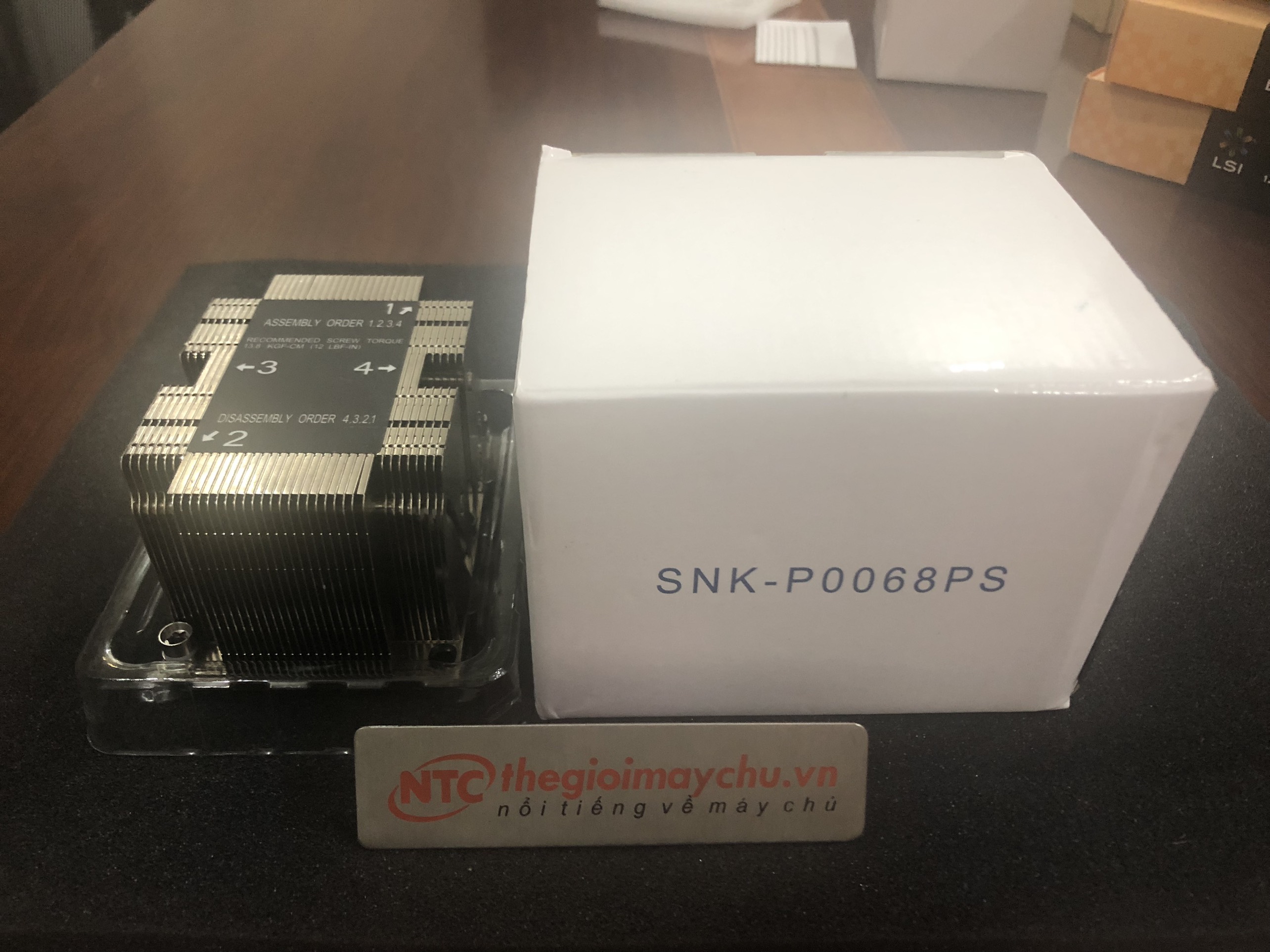 Tản nhiệt Supermicro SNK-P0068PS_Hàng chính hãng