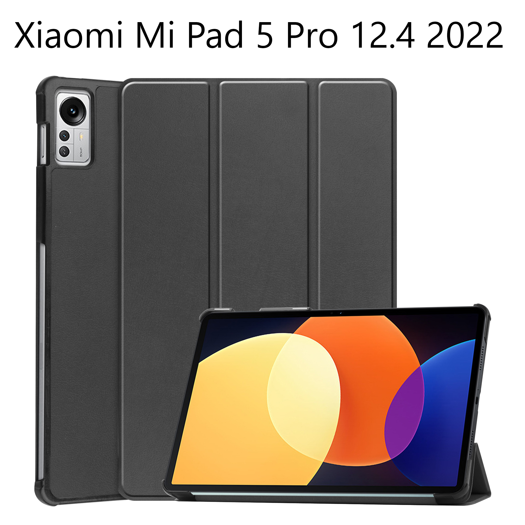 Bao Da Cover Cho Máy Tính Bảng Xiaomi Mi Pad 5 Pro 12.4 Inch 2022 Hỗ Trợ Smart Cover