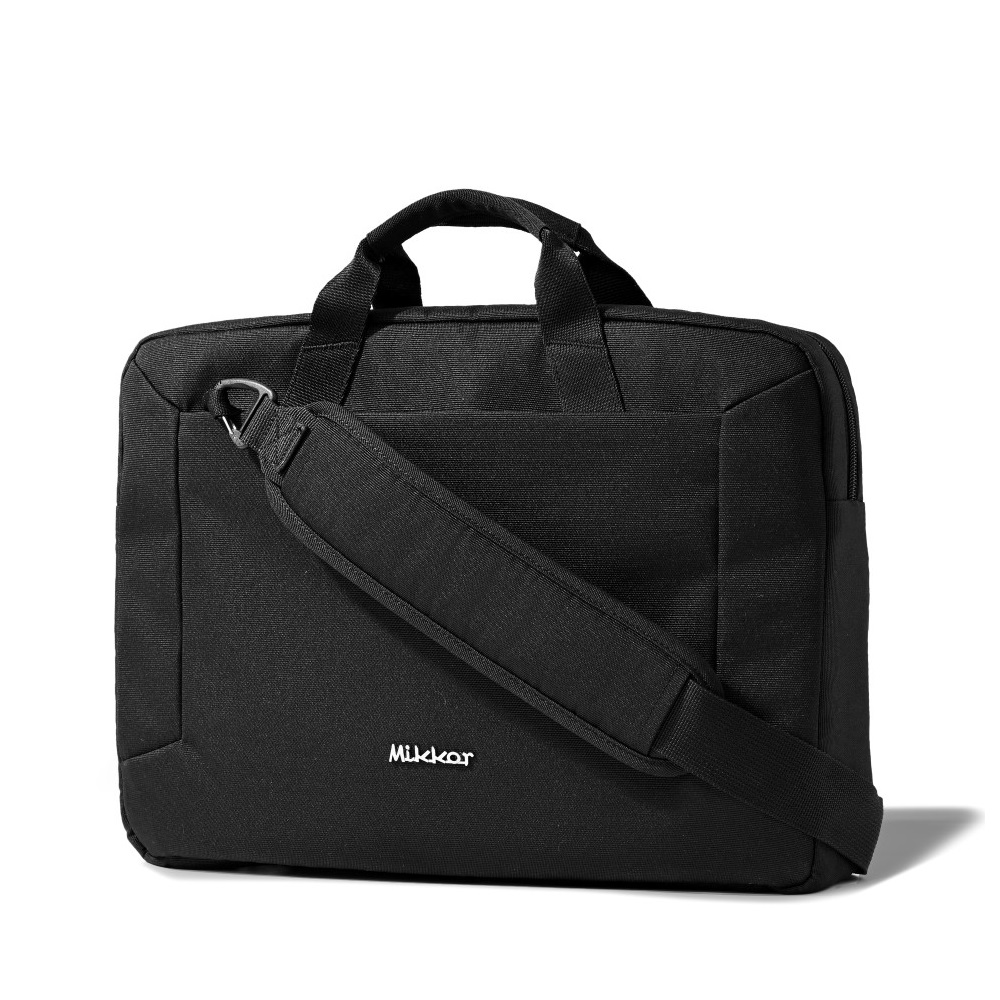 Cặp Laptop - Cặp công sở Mikkor The Levi Slim thiết kế mỏng nhẹ ngăn chống sốc cho các dòng máy 12 inch đến 15.6 inch, chất liệu vải chống thấm nước, nhiều màu khác nhau, bảo hành đến 5 năm