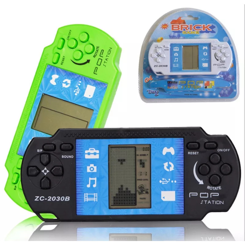 Máy chơi game xếp gạch cầm tay mini màn hình LCD ZC-2030B