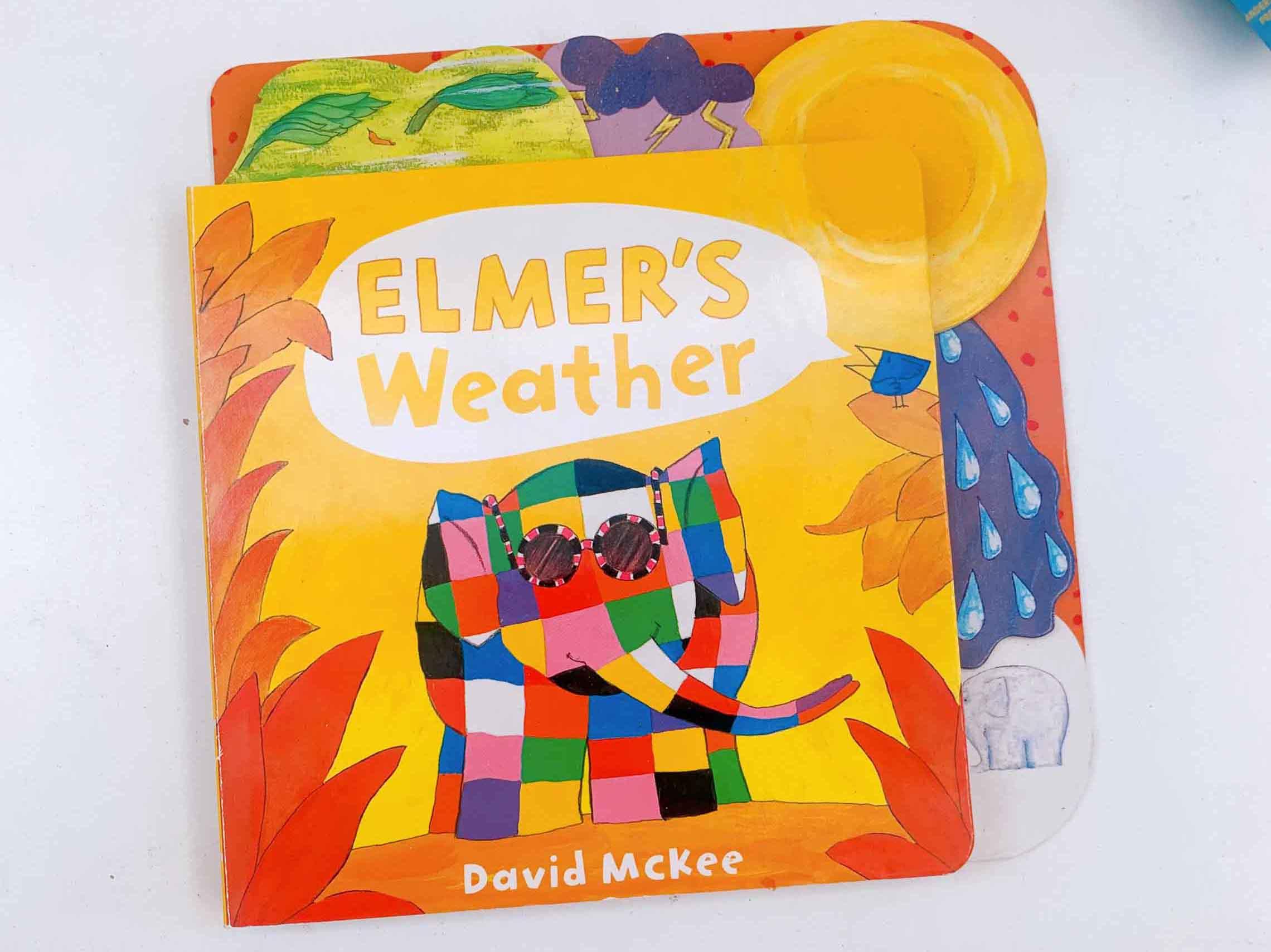 Elmer's Weather : Tabbed Board Book