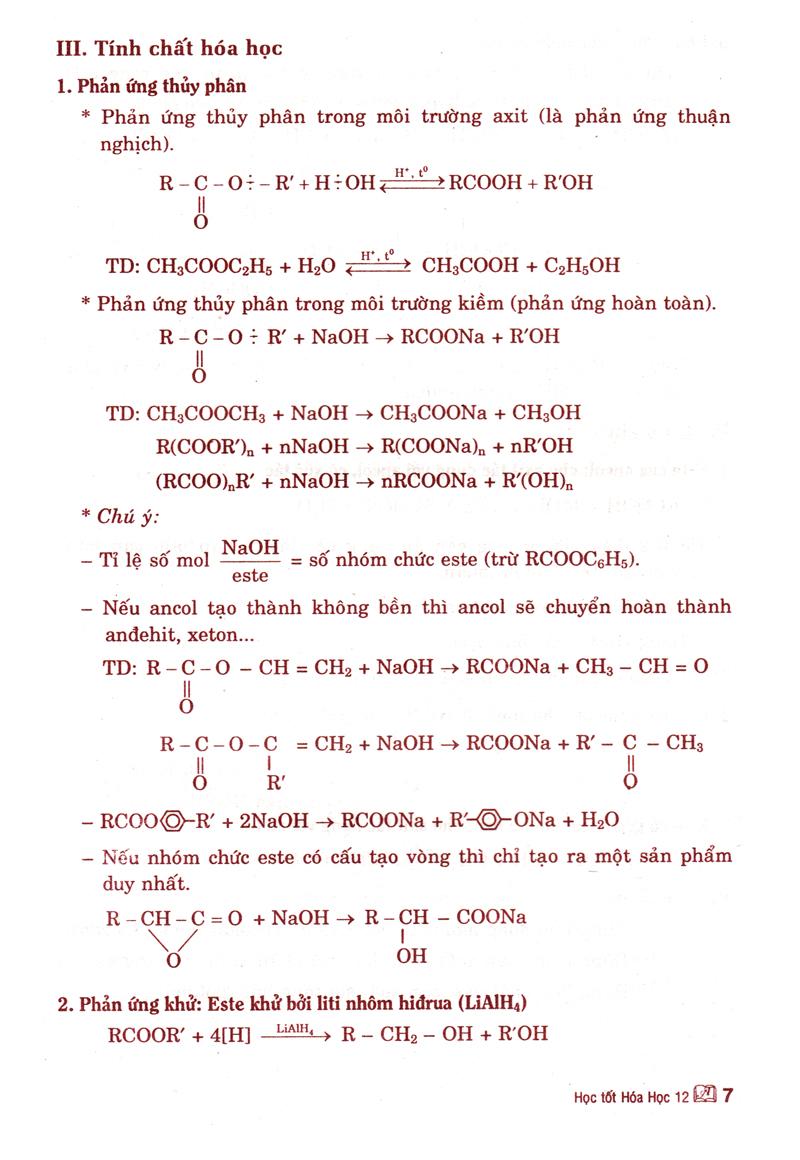 Học Tốt Hóa Học Lớp 12 (2016)