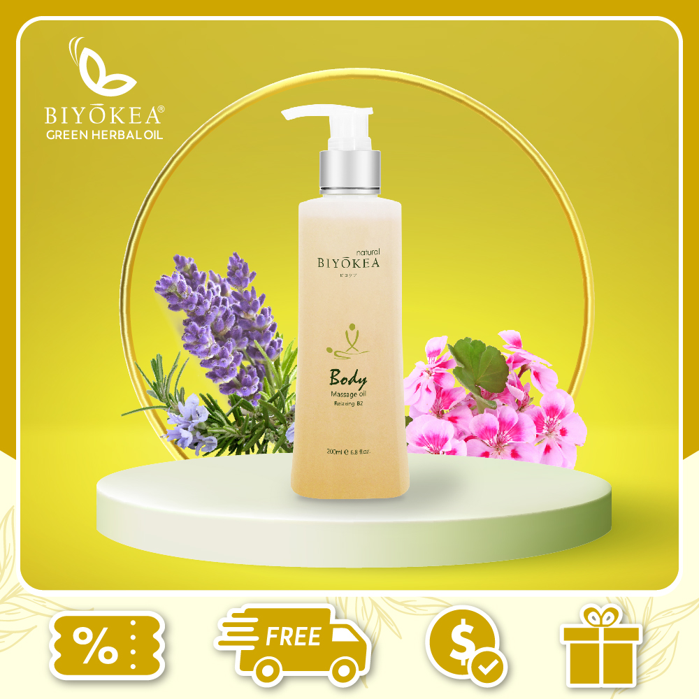 Dầu Massage BIYOKEA Body Premium Relaxing B2 - Thư giãn 200ml