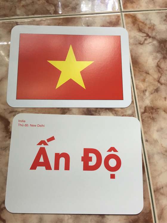 Dạy Trẻ Học Nói - Bộ Thẻ Học Flash Card Glenn Doman Thế Giới Xung Quanh