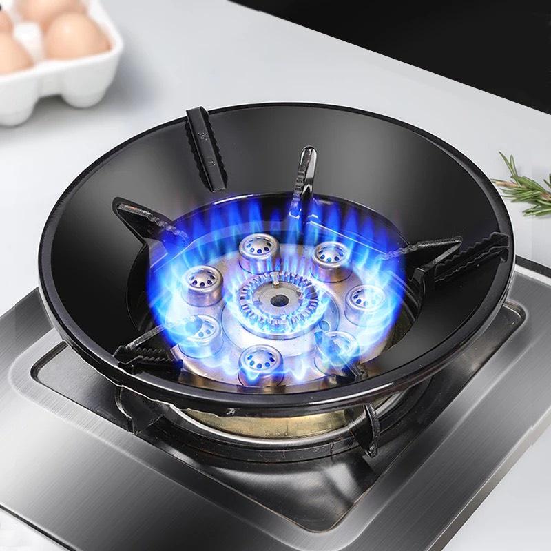 Kiềng chắn gió bếp gas không gỉ dễ dàng vệ sinh, tiết kiệm thời gian nấu nướng, tiết kiệm chi phí gas hàng tháng