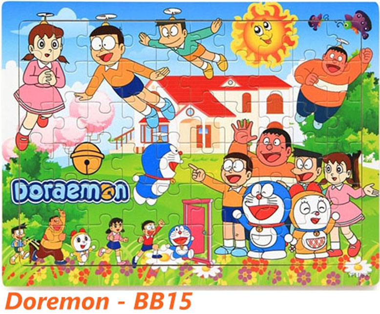 Ghép tranh gỗ 80 mảnh - Mèo Tom và chuột Jerry