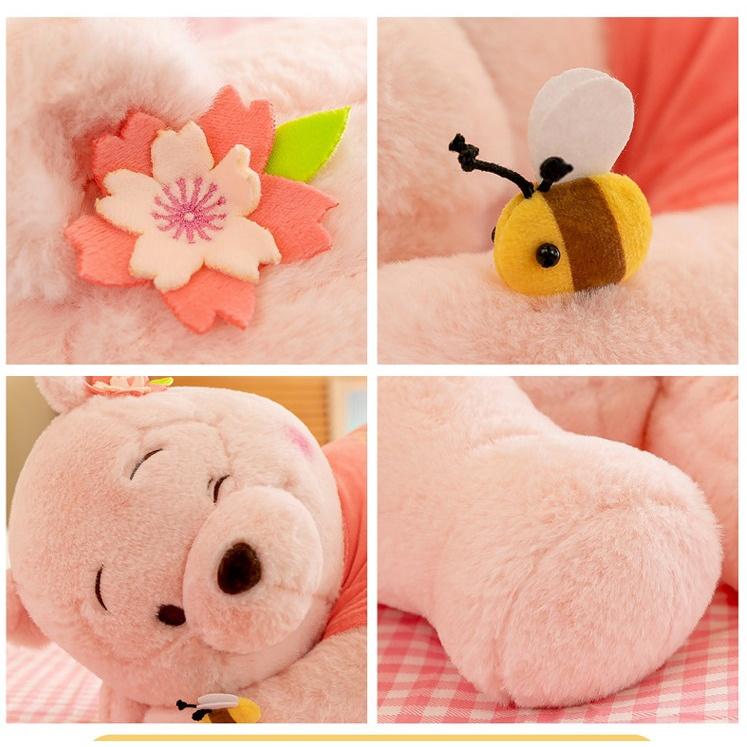 Gấu Pooh dáng nằm siêu cute cho bạn gái, hàng cao cấp chuẩn nhập khẩu - siêu mềm mịn