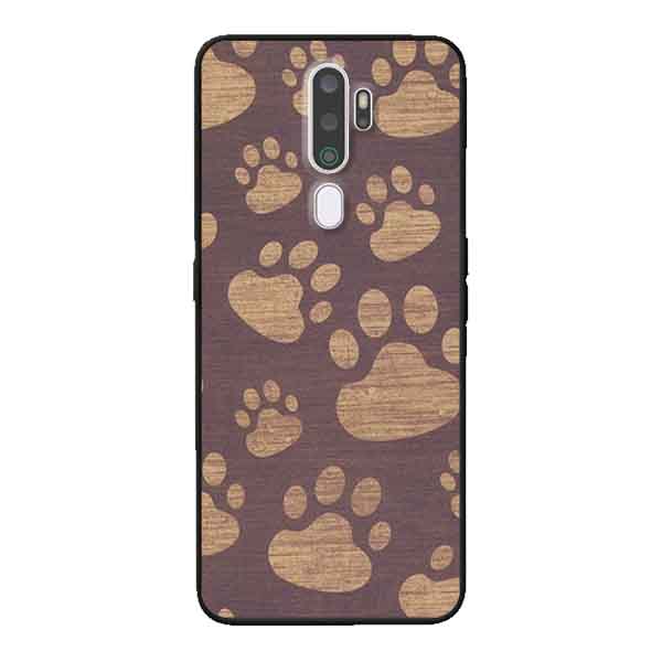 Ốp Lưng in cho Oppo A9 2020 Mẫu Chân Hình Thú - Hàng Chính Hãng