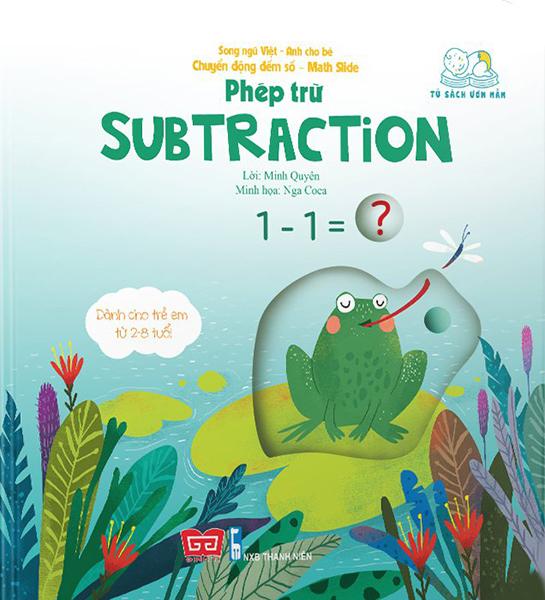 Sách Tương Tác – Chuyển Động Đếm Số – Math Slide – Phép Trừ – Subtraction