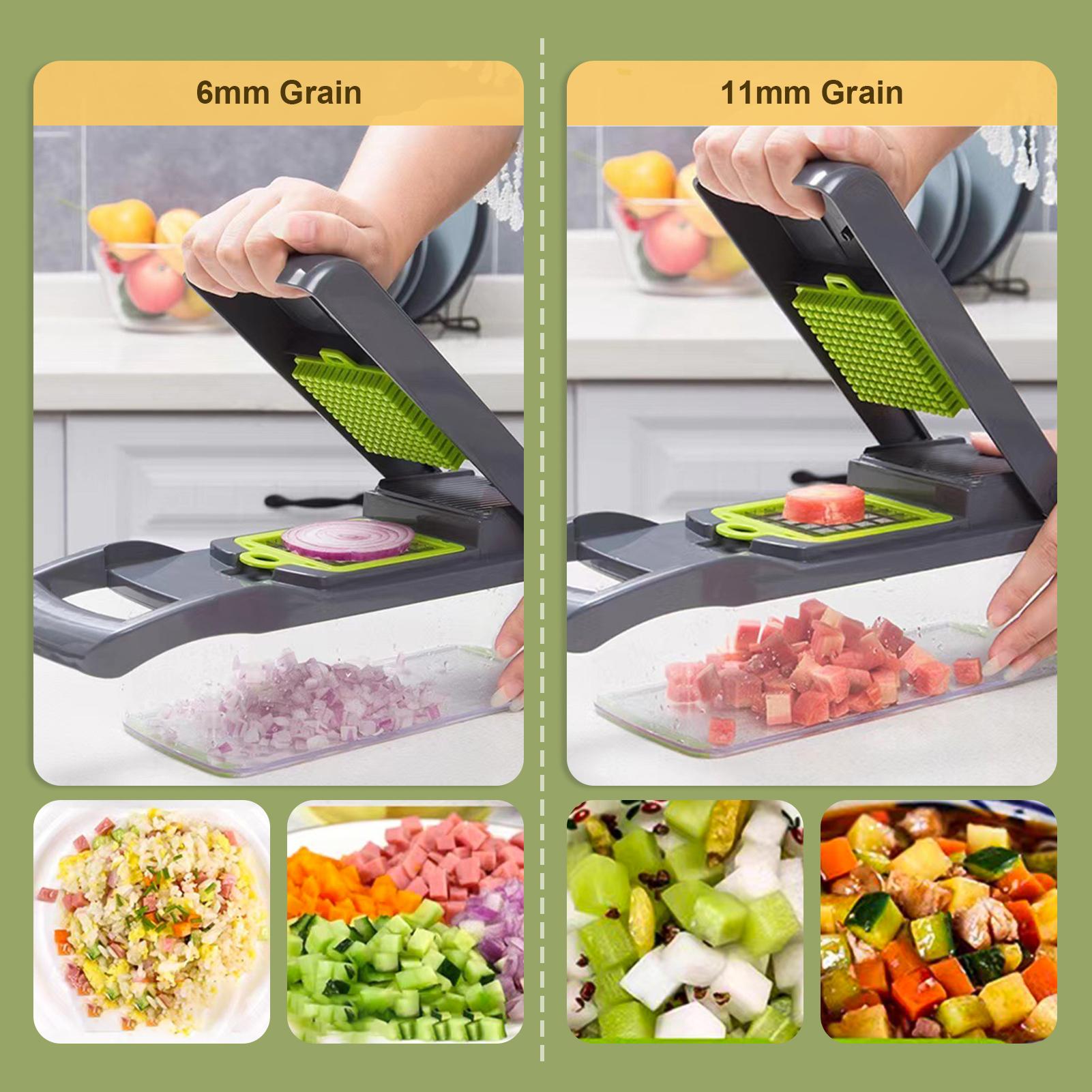 Vegetable Chopper Cutter Food Veggie Onion Chopper Kitchen Composite Tool Slicer Dicer Garlic Grinding Egg Seperator