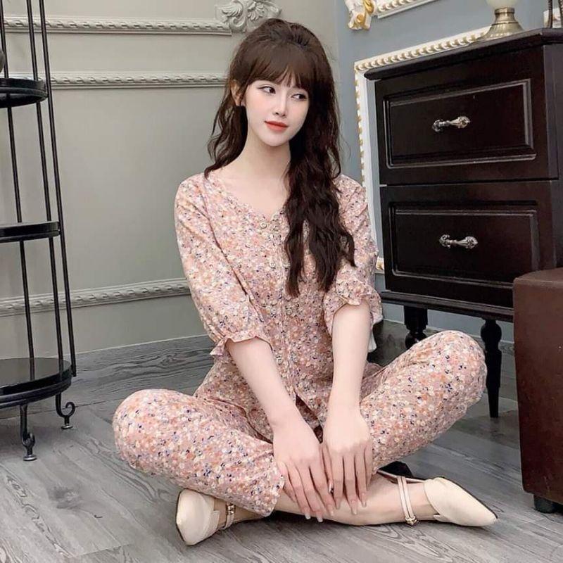 Set pizama đũi lạnh cao cấp