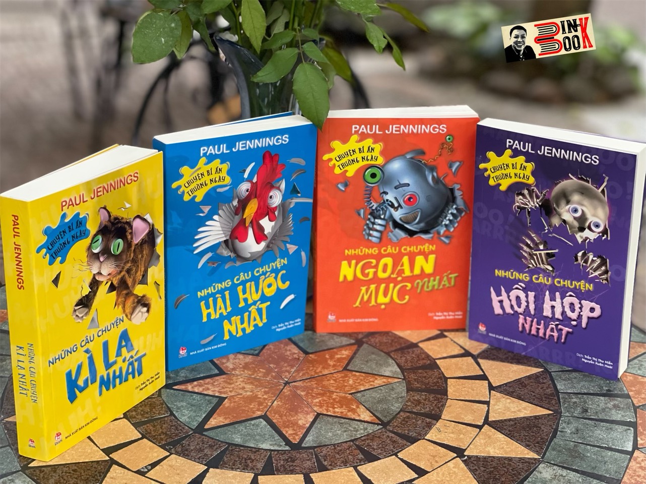 CHUYỆN BÍ ẨN THƯỜNG NGÀY: Những Câu Chuyện Kỳ Lạ Nhất - Những Câu Chuyện Hài Hước Nhất- Những Câu Chuyện Hồi Hộp Nhất - Những Câu Chuyện Ngoạn Mục Nhất - Nxb Kim Đồng – bìa mềm
