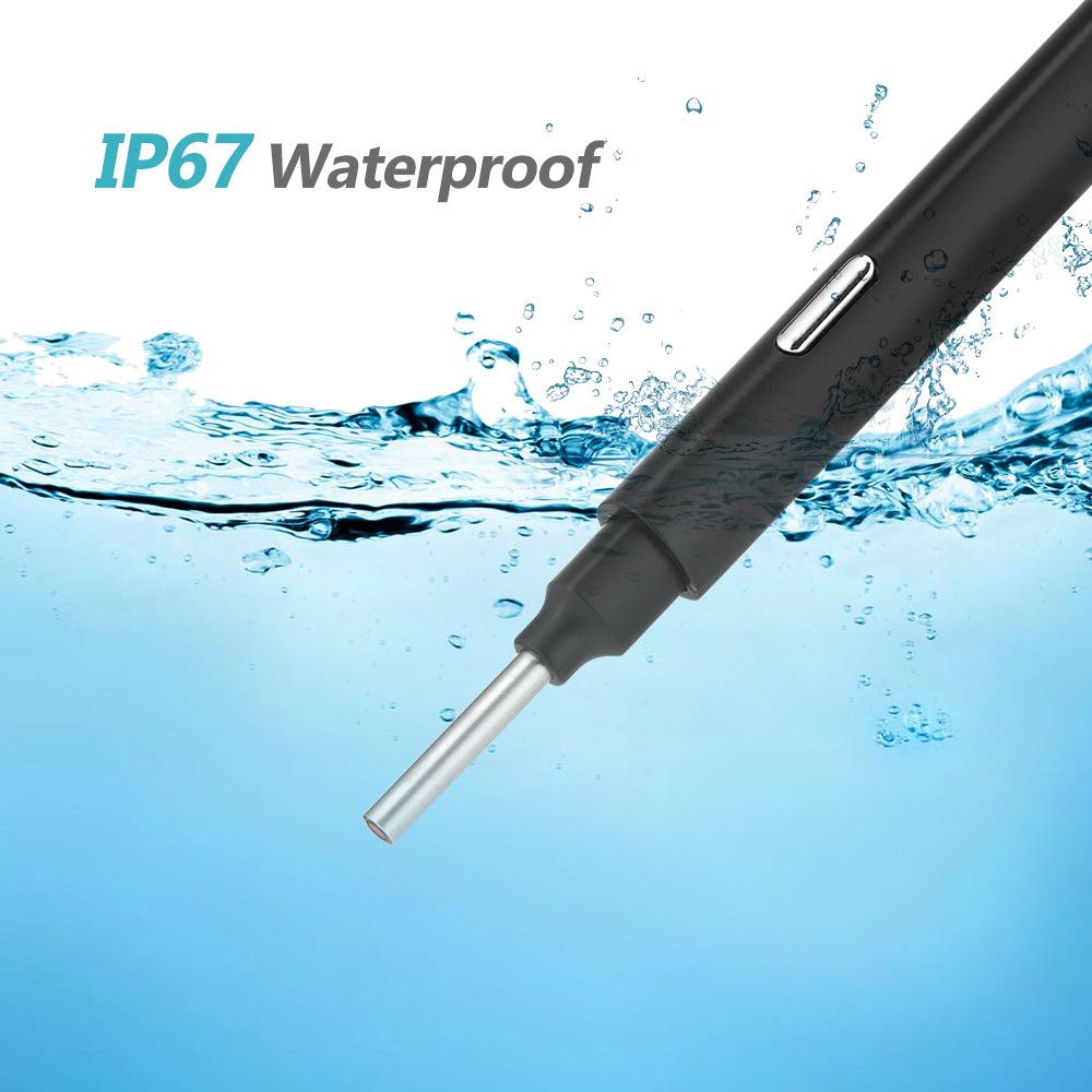 Muỗng tai trực quan thông minh không dây 3,9mm Hd Đa chức năng thu hoạch ống tai Nội soi tai