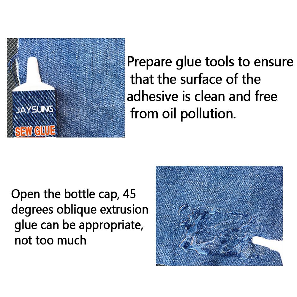 Keo Lỏng May Vá Sửa Chữa Nhanh Chóng Cho Tất Cả Các Loại Vải Quần Áo Da Denim Thủ Công 50Ml
