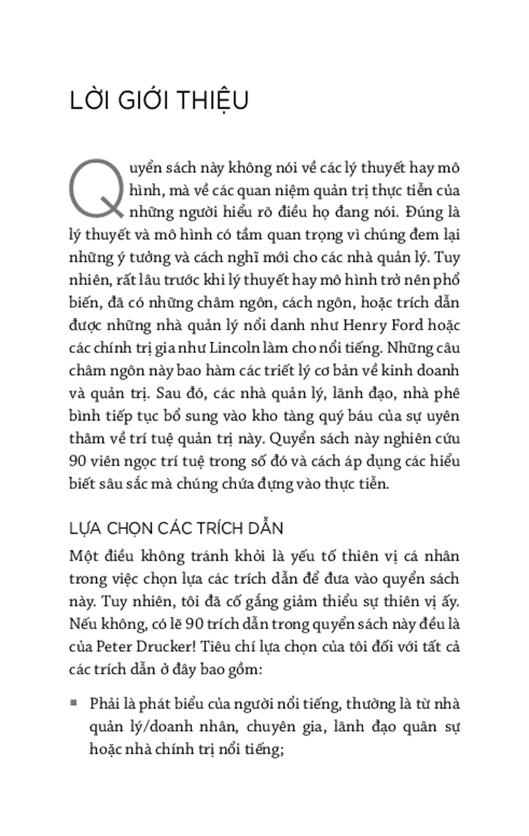 Trí Tuệ Quản Trị Từ Những Doanh Nhân Và Nhà Quản Trị Hàng Đầu Thế Giới_TRE