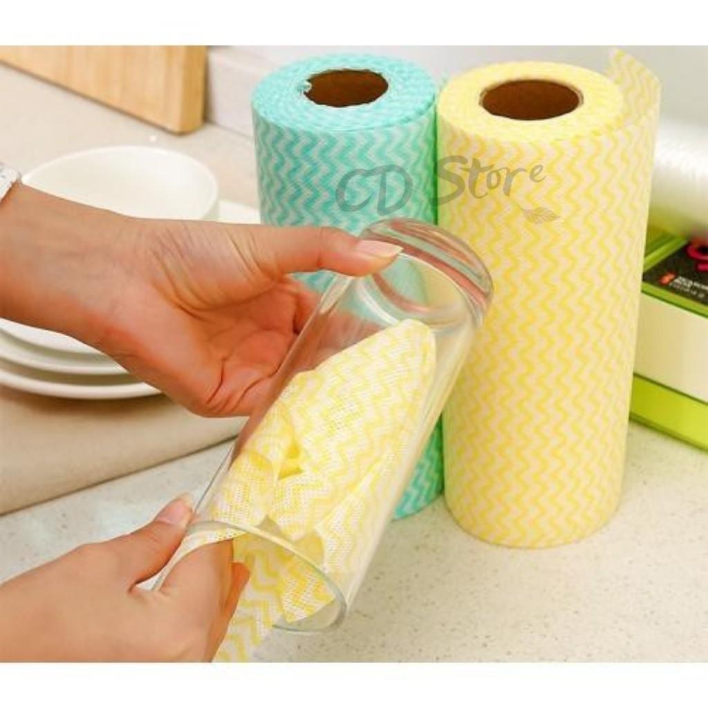 Khăn Giấy Lau Đa Năng Cuộn Khăn Giấy Lau Chùi Nhà Bếp, Bát Đĩa Siêu Sạch – Siêu Bền – Siêu Rẻ.