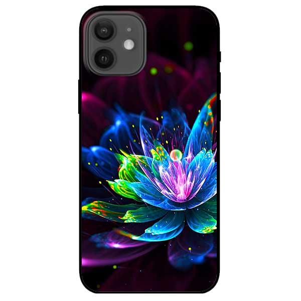 Ốp lưng dành cho Iphone 12 Mini - Iphone 12 - Iphone 12 Pro -  Iphone 12 Pro Max - Mẫu Đơn Đa Sắc