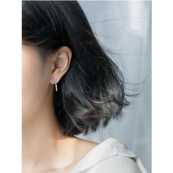 Khuyên tai bạc Ý s925 E7160 - AROCH Jewelry