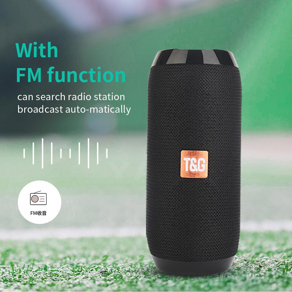 Loa di động không dây không dây Subwwofer SubwoDoat ngoài trời loa âm thanh nổi Stereo hỗ trợ âm thanh nổi FM Radiotf Màu sắc: cộng với