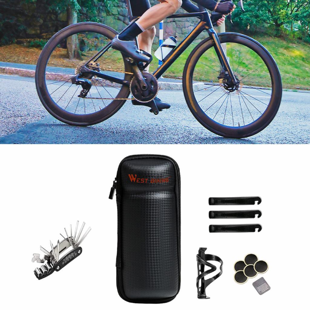 16 in 1 Multi-Function Repair Cycling Bike Wrench Textured bag