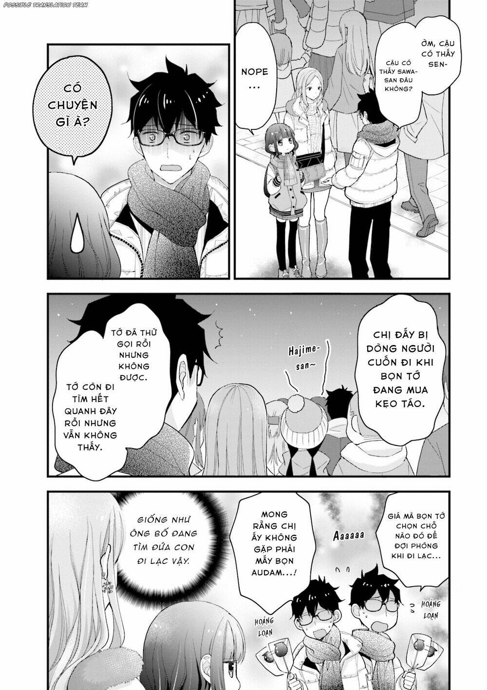 senpai kiêm bạn gái nhỏ nhắn của tôi rất dễ thương chapter 9 6