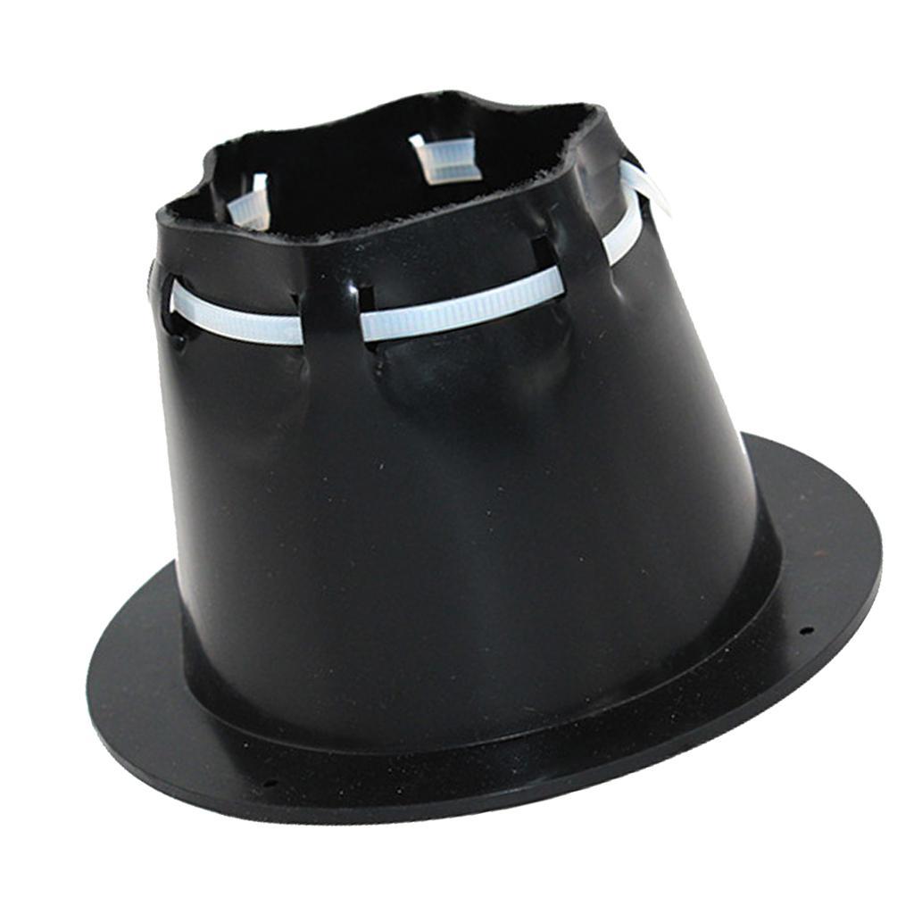 Fully Open Cable Boot 4.5" Rubber with Cable Tie Replacement