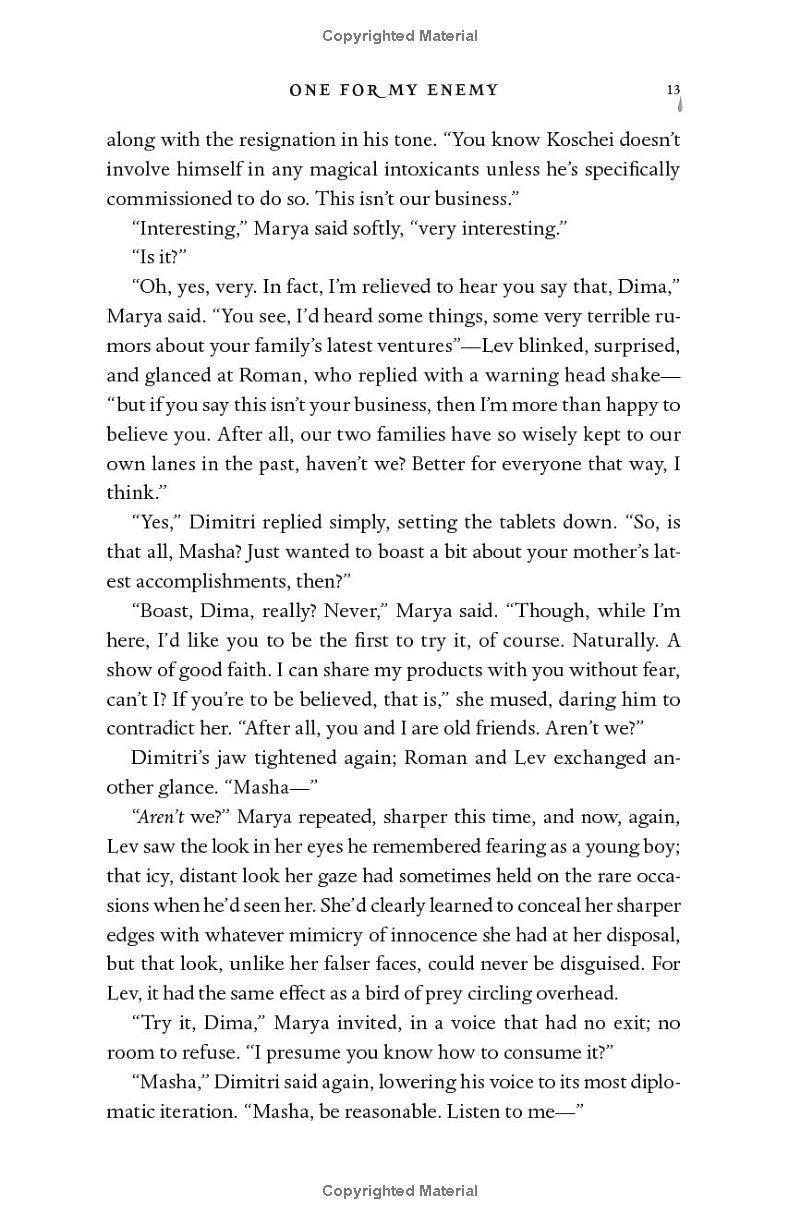 Sách ngoại văn: One For My Enemy - Blake Olivie