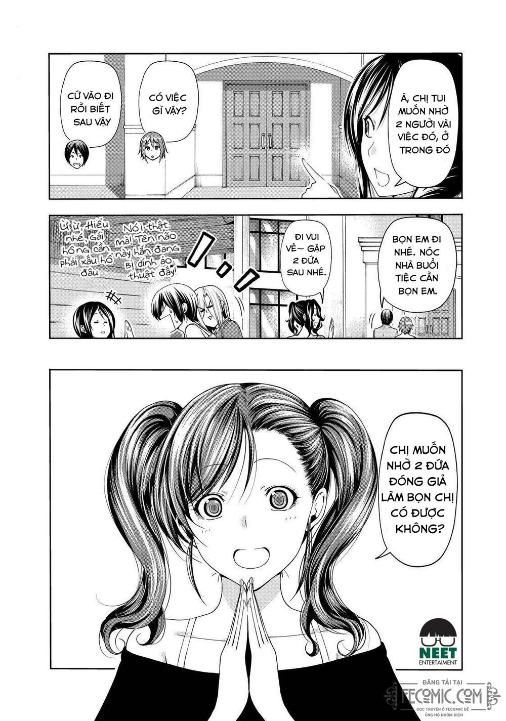 cô gái thích lặn - grand blue chapter 76 9