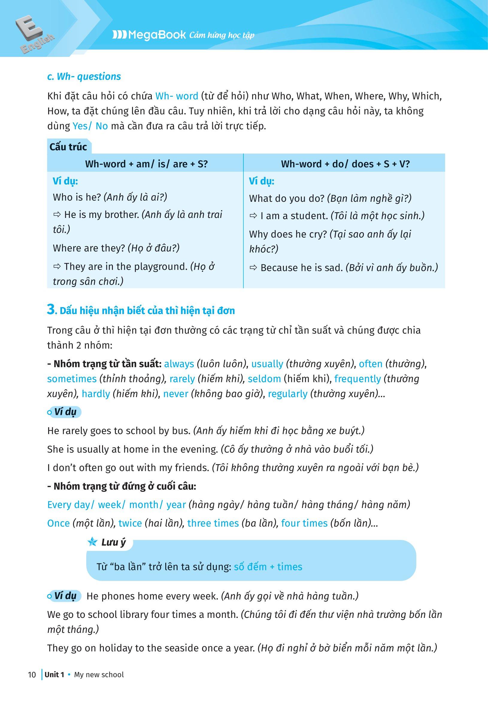 Luyện Chuyên Sâu Ngữ Pháp Và Bài Tập Tiếng Anh 6 - Tập 1 (Theo Chương Trình Global Success)