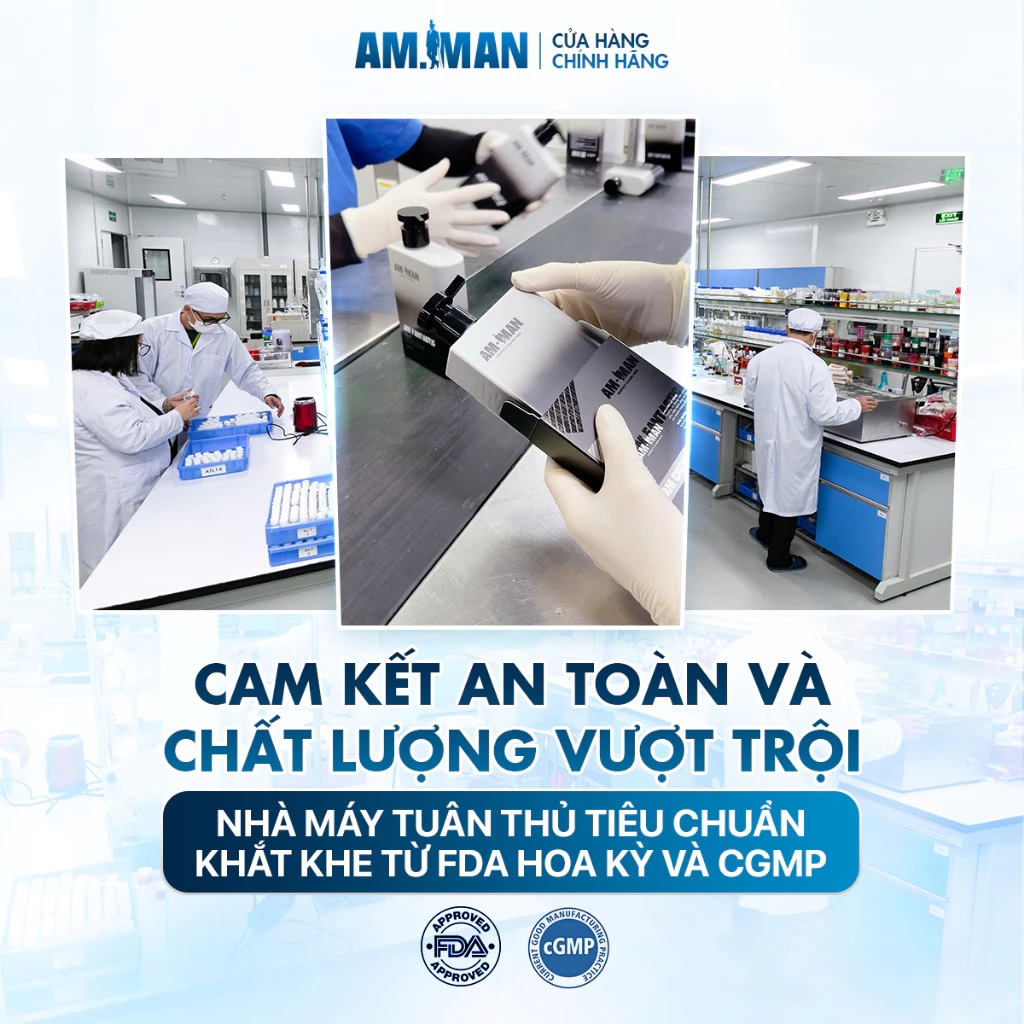 Sữa tắm gội nam hương nước hoa 5 in 1 AM-MAN AM FANTASTIC 365ml