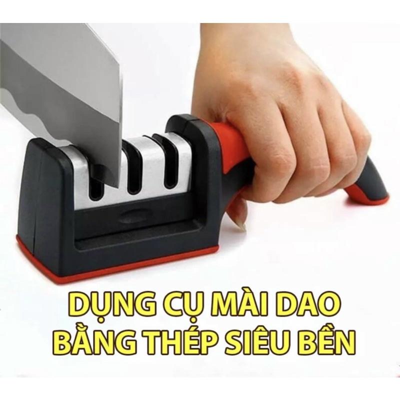 Dụng Cụ Mài Dao Kéo 3 Khe 3 Rảnh Tiện Dụng