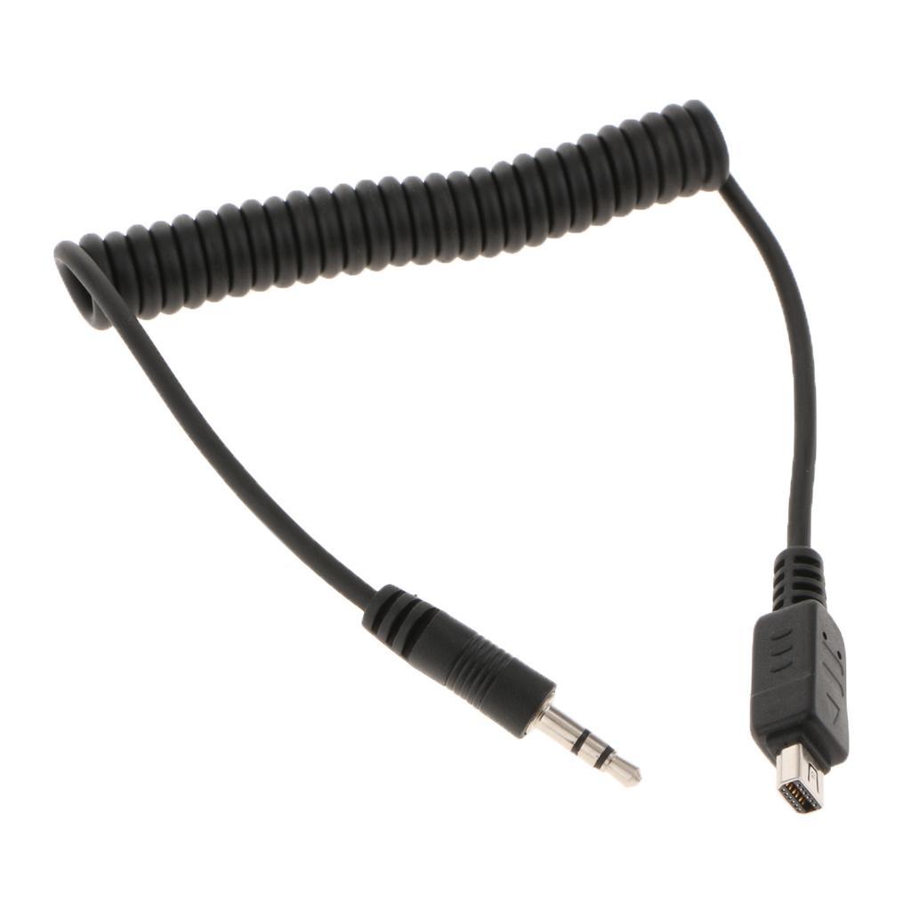 Shutter Release Cable   Cord Timer Wire for  E-M5 Mark II 3.5mm