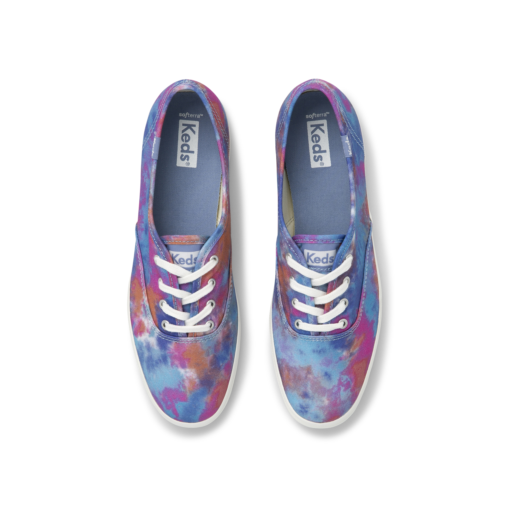 Giày Keds Nữ- Champion Canvas Tie Dye Blue/ Pink- KD065877